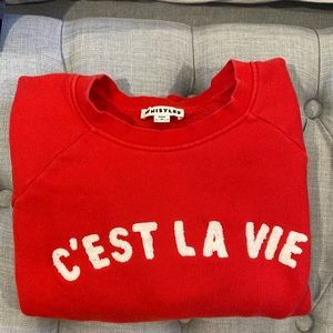 Whistles Red Sweatshirt